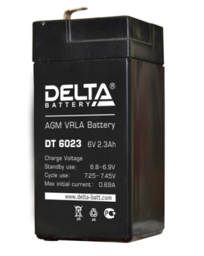 Аккумулятор свинцово-кислотный Delta DT 6023 в Белгороде Электротехническое оборудование Pintop.ru