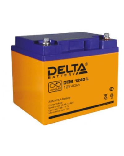 Аккумулятор свинцово-кислотный Delta DTM 1240 L в Белгороде Электротехническое оборудование Pintop.ru