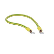 Перемычка медная сеч. 6 мм2, с наконечниками под винт М6, в комплекте с метизами, L 500 мм DKC (SC6L500K)