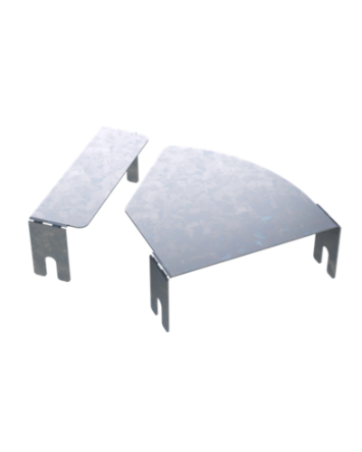 Крышка д/угла гор.изм.CPO 0-44 осн.150 DKC (38011HDZL) в Белгороде Аксессуары для лотков Pintop.ru