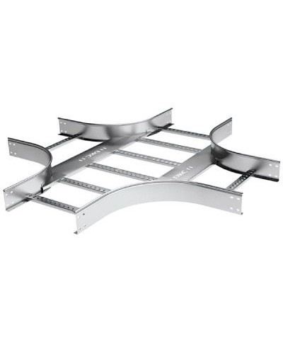 Х-ответвитель 50х300 R-300 DKC (LX5303K) в Белгороде Аксессуары для лотков Pintop.ru