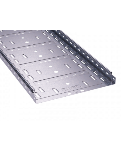 Лоток перфорированный 400х50 L3000, горячеоцинкованный DKC 35266HDZ в Белгороде Кабельные лотки Pintop.ru