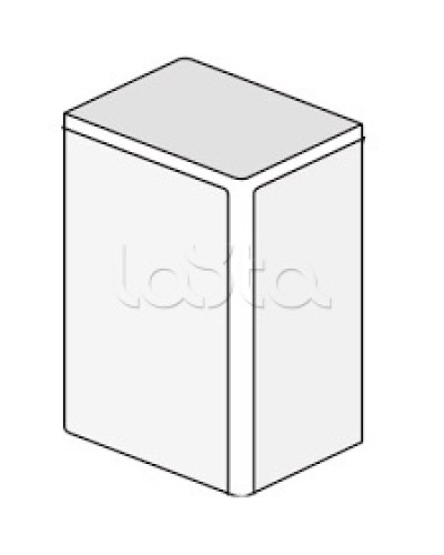 Заглушка белая (розница 4 шт в пакете, 20 пакетов в коробке) DKC (00580R) в Белгороде Аксессуары для кабель-канала Pintop.ru