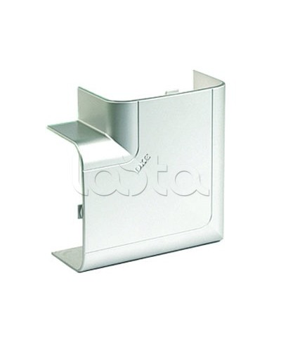 Угол плоский 110х50 мм, цвет серый металлик DKC 01003G в Белгороде Аксессуары для лотков Pintop.ru