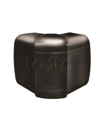 Угол внешний 110х50 мм, измен. черный DKC 01052A в Белгороде Аксессуары для лотков Pintop.ru