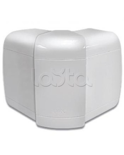 Угол внешний 140х50 мм, изменяемый 80-120°, цвет серый металлик DKC 01452G в Белгороде Аксессуары для кабель-канала Pintop.ru