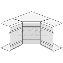 Угол внутренний изменяемый (70-120°) NIAV 100x40 мм DKC 01725