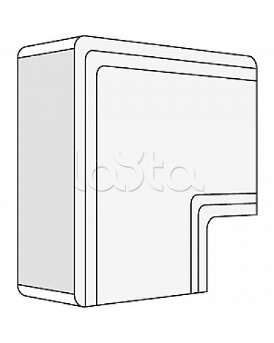Угол плоский 150x60 NPAN DKC 01747 в Белгороде Аксессуары для кабель-канала Pintop.ru