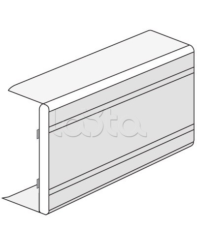 Тройник/отвод NTAN 80x40 мм DKC 01756 в Белгороде Аксессуары для кабель-канала Pintop.ru