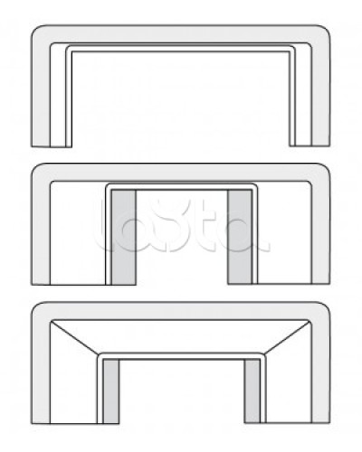 Набор адаптеров для миниканалов DKC 10133 в Белгороде Аксессуары для кабель-канала Pintop.ru