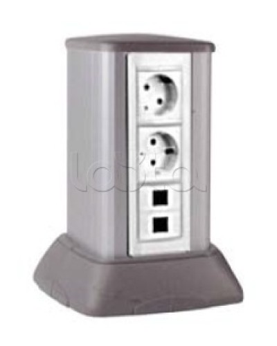 Миниколонна алюминиевая, 0.25 м DKC 19522 в Белгороде Аксессуары для кабель-канала Pintop.ru