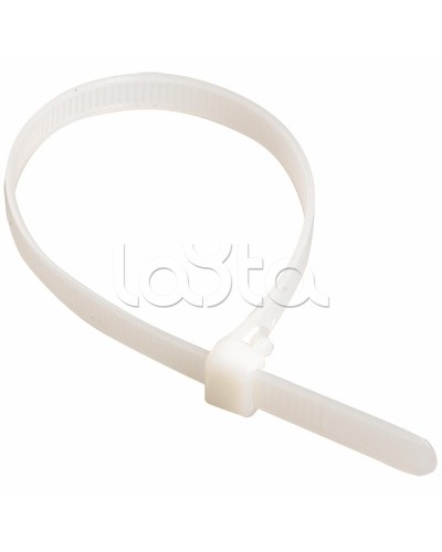 Хомут-стяжка нейлоновый, стандартный P6.6 9x780 белый DKC (25234) (100 шт/уп) в Белгороде Стяжки-хомуты Pintop.ru