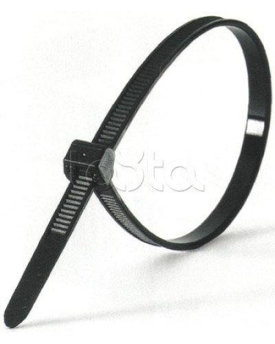 Хомут-стяжка нейлоновый, стандартный P6.6 7.8x240 чёрный DKC 25325 (100 шт/уп) в Белгороде Стяжки-хомуты Pintop.ru