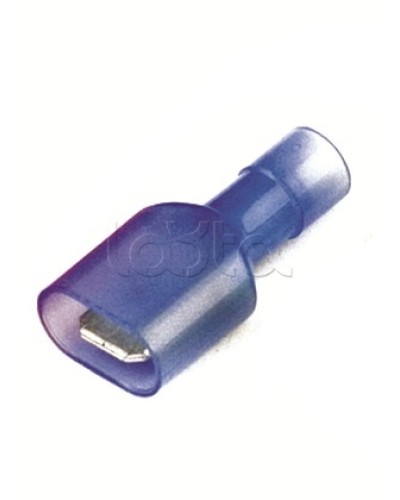 Наконечник плоский полностью изолир. (вилка) 1,5-2,5 кв.мм 6,3х0,8 мм (РППИ-П) DKC 2B22TP в Белгороде Крепежные изделия Pintop.ru