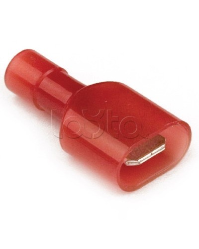 Наконечник плоский полностью изолир. (вилка) 2,5-6 кв.мм 6,3х0,8 мм (РППИ-П) DKC 2C22TP в Белгороде Крепеж Pintop.ru