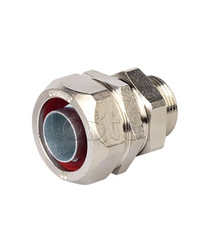 Муфта поворотная металлорукав-коробка DN 15,М20х1,5,наружная резьба DKC 6014-20G в Белгороде Повороты, муфты, тройники Pintop.ru