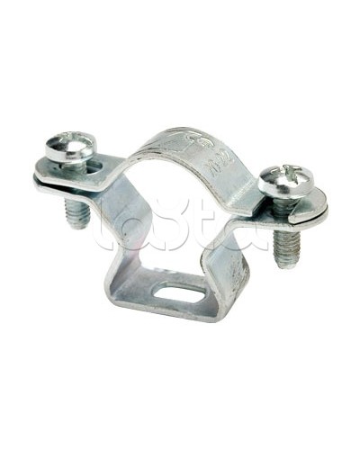 Стальной хомут 63-2 мм, оцинкованная сталь DKC 6040-60 в Белгороде Крепеж Pintop.ru