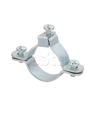 Хомут заземления для труб 16-3/8 мм, оцинкованная сталь DKC 6042-16 в Белгороде Стяжки-хомуты Pintop.ru