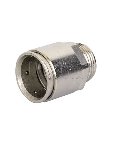 Муфта труба-коробка д.63мм, IP66/IP67, М63х1,5, никелированная латунь DKC 6111-A63N в Белгороде Повороты, муфты, тройники Pintop.ru