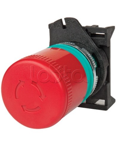 Кнопка аварийная грибовидная поворотная д.40 DKC ABHT1C4N в Белгороде Крепежные изделия Pintop.ru