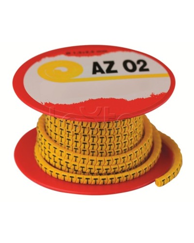 Колечко маркировочное C, 4-8мм. черное на желтом DKC AZS4CCBY в Белгороде Крепежные изделия Pintop.ru