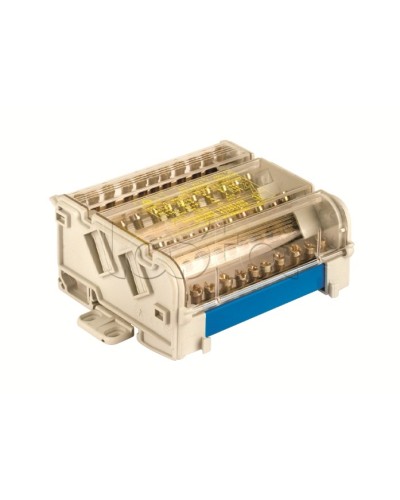 Колодка клеммная распределительная 2p 5х6/2х7,5 мм DKC BD10072 в Белгороде Клеммные колодки Pintop.ru