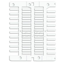 Маркировка для провода, жесткая, для трубочек. 4х18мм. Белая DKC NUT18