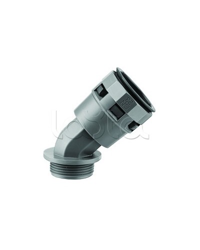 Муфта 45 грд. труба-коробка DN 17 мм, М20х1,5 DKC (PAL17M20N) в Белгороде Повороты, муфты, тройники Pintop.ru