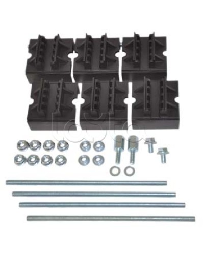 Набор держателей, для шин толщиной 5мм, 1-2 шины на полюс, 3 полюса DKC R5BSEV2/5T в Белгороде Повороты, муфты, тройники Pintop.ru