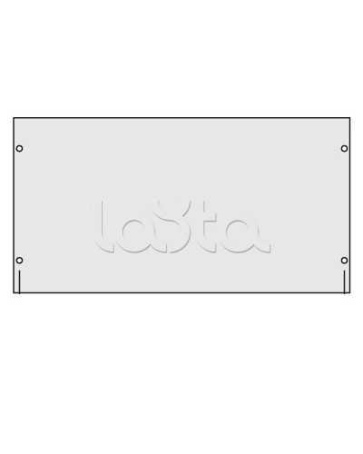 Панель сплошная, 19, высота 8 U, для IT корпусов CQE DKC R5PRK8 в Белгороде Аксессуары для стоек и шкафов Pintop.ru