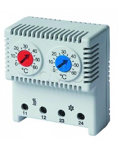 Термостат сдвоенный DKC (R5THRV13) в Белгороде Аксессуары для стоек и шкафов Pintop.ru