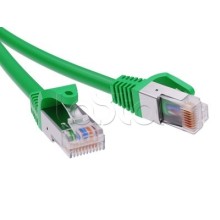 Патч-корд экранированный CAT5E F/UTP 4х2, LSZH, зелёный, 7м DKC RN5EFU4570GN