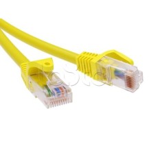 Патч-корд неэкранированный CAT5E U/UTP 4х2, LSZH, желтый, 3м DKC RN5EUU4530YL