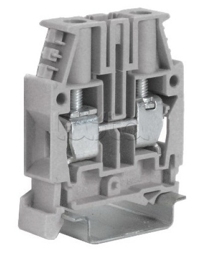 зажим серый 16 кв.мм DKC ZCBC16GR-RET в Белгороде Аксессуары для стоек и шкафов Pintop.ru