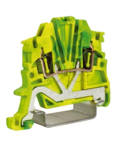 Зажим для заземления, 1,5 кв.мм желто-зеленый DKC ZHT400 в Белгороде Держатели, клипсы, скобы Pintop.ru