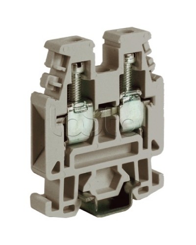 Зажим 4 кв.мм серый DKC ZRP300GR в Белгороде Крепежные изделия Pintop.ru