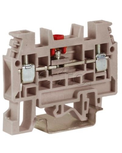 Зажим тестовый с разъединителем 4 кв.мм бежевый DKC ZSB300 в Белгороде Крепежные изделия Pintop.ru