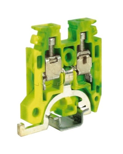 Зажим для заземления желт.зелен 2,5 кв.мм DKC ZTR110 в Белгороде Крепежные изделия Pintop.ru