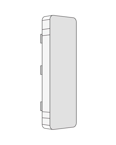 Заглушка LAN 120x40 DKC 00876 в Белгороде Аксессуары для кабель-канала Pintop.ru