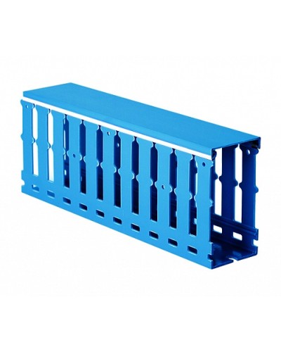 Короб перфорированный, синий RL6 60x80 DKC 01262RL в Белгороде Аксессуары для кабель-канала Pintop.ru