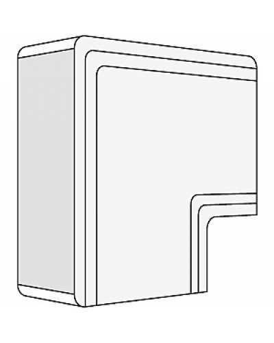 Угол плоский 100x80 NPAN DKC 01749 в Белгороде Аксессуары для кабель-канала Pintop.ru