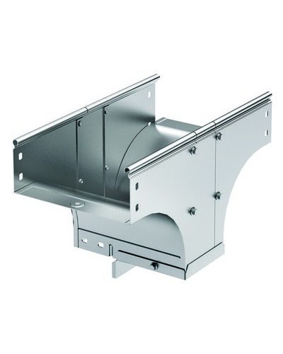 Ответвитель-переходник TDSR T-обр. вертикальный 500/200 в комплекте с крепежными элементами и соединительными в Белгороде Аксессуары для лотков Pintop.ru