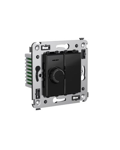 Диммер поворотный в стену, Avanti, Черный квадрат DKC 4402133 в Белгороде Аксессуары для стоек и шкафов Pintop.ru