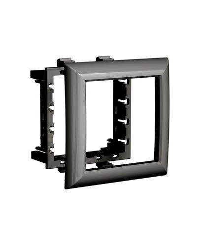 Рамка-суппорт Avanti черный для In-liner Front, 2 мод. DKC 4402912 в Белгороде Аксессуары для лотков Pintop.ru