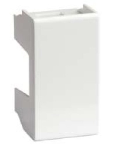 Заглушка на 1 модуль, «Viva», белая DKC 45016 в Белгороде Аксессуары для кабель-канала Pintop.ru