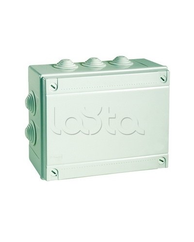 Коробка ответвительная с кабельными вводами 240х190х90 DKC (54201) в Белгороде Распределительные коробки Pintop.ru