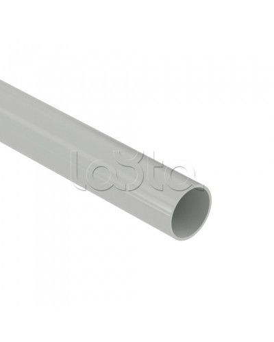 Труба глад. ПВХ 40 мм 3 м жесткая атмосферостойкая серый (30 м) DKC (63940UF) в Белгороде Гладкая труба Pintop.ru