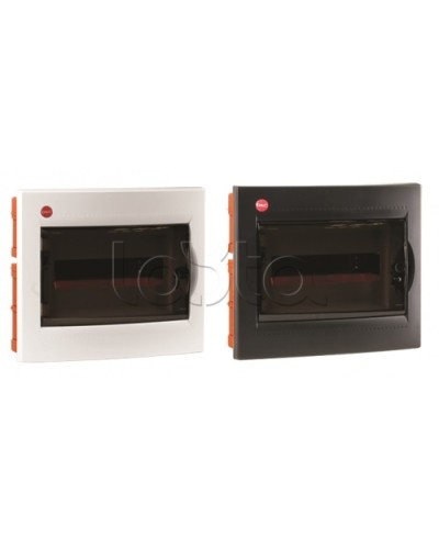 Щиток встраив.с двер.12мод.,IP41,бел., с клем.блок.1х87512 и замком DKC (81912) в Белгороде Распределительные коробки Pintop.ru