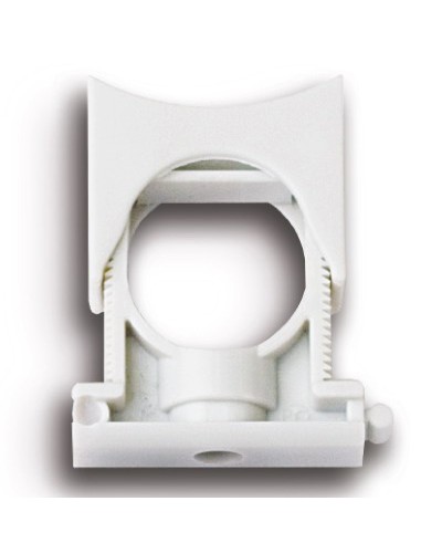 Держатель с защелкой, для крышек шириной 40 и 90 мм (d 12-28 mm) DKC AIR00002 в Белгороде Держатели, клипсы, скобы Pintop.ru