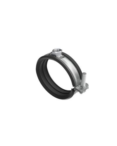 Хомут быстрой фиксации с изоляцией с гайкой М8 для труб d 1 3/4 DKC BHL21134 в Белгороде Аксессуары для кабель-канала Pintop.ru